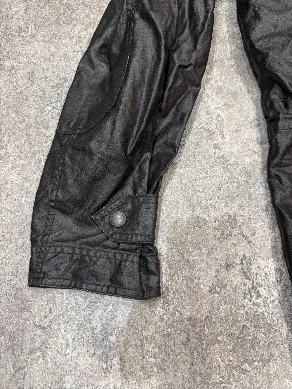 Barbour Duralinen Waxed Sapper Jacket Sz L